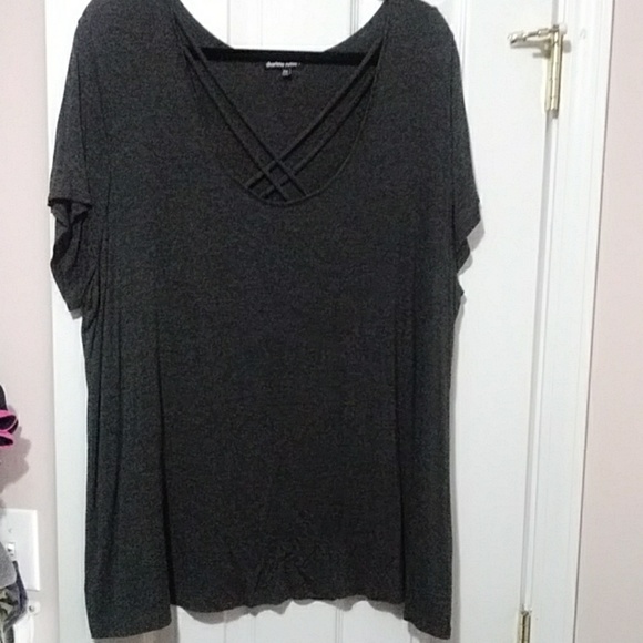 Charlotte Russe Tops - Criss cross top Charlotte Russe Tops - Criss cross top